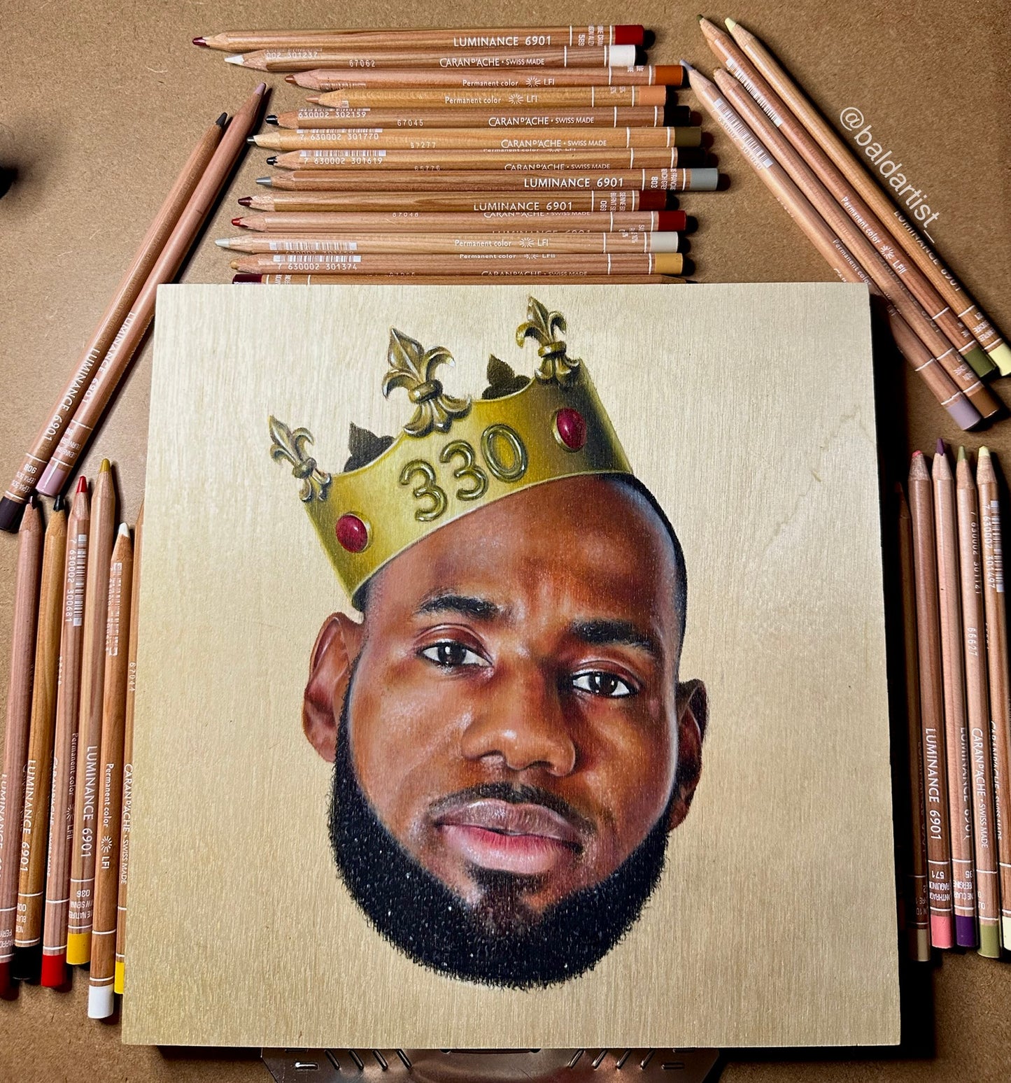 Original Lebron Drawing Raffle