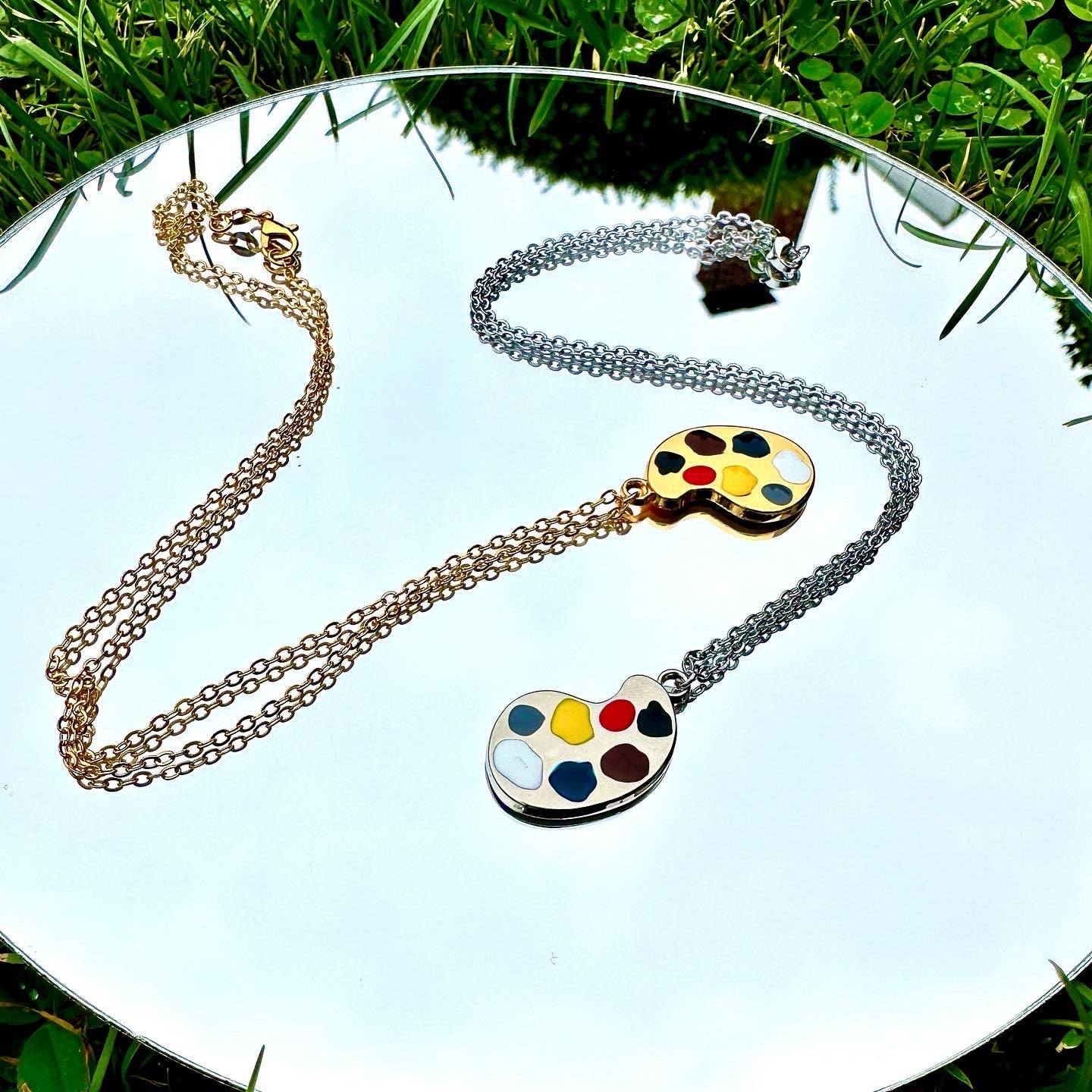 Art Drip Necklaces