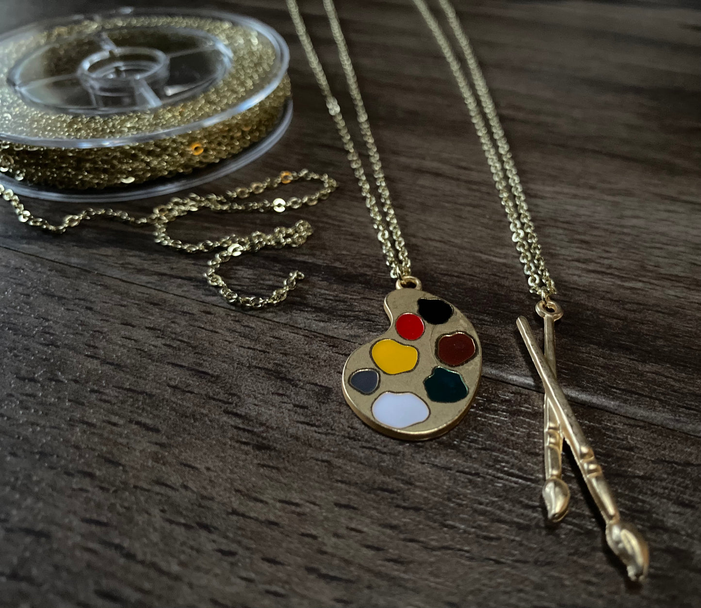 Art Drip Necklaces