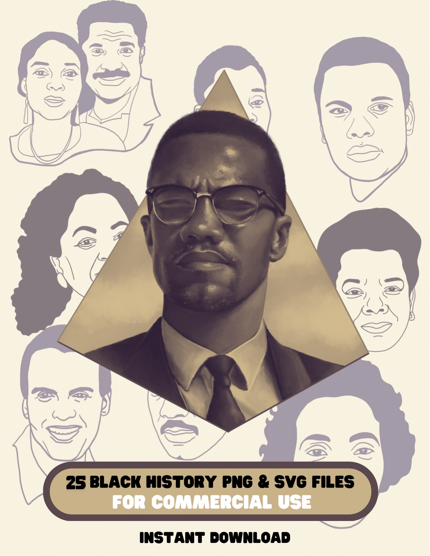 25 Black History PNG & SVG Downloads